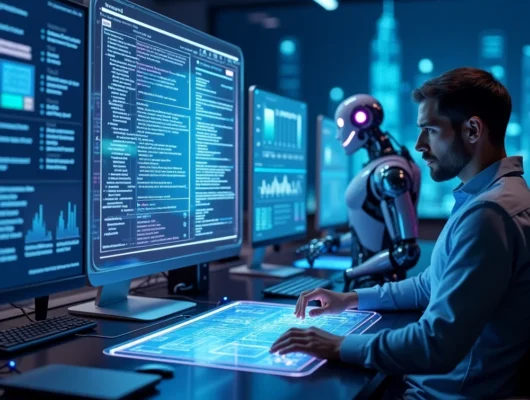 AI web development services 2025